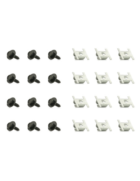 Opel Astra 09-15 motora aizsegs stiprinājumu komplekts 24gab